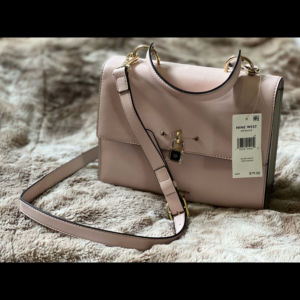 NWT Nine West color block purse
